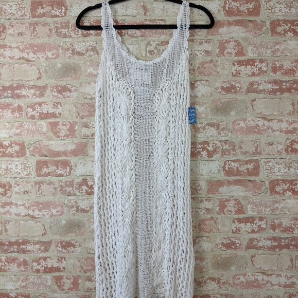Intimately Free People Crochet Cover Up Dress S - Picture 2 of 8